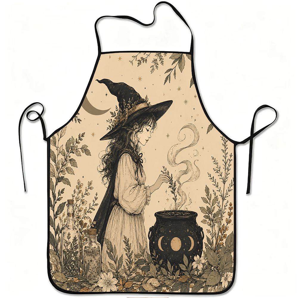 Kitchen Witch Baking - Aprons for kitchen Kitchen baking apron