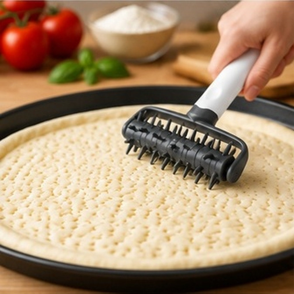 Kitchen Roller Baking - Pizza Dough Roller Ergonomic Spike Roller
