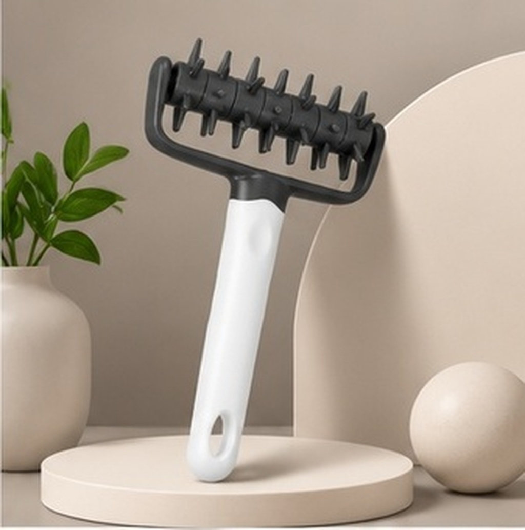 Kitchen Roller Baking - Pizza Hole Puncher Dough Roller Ergonomic