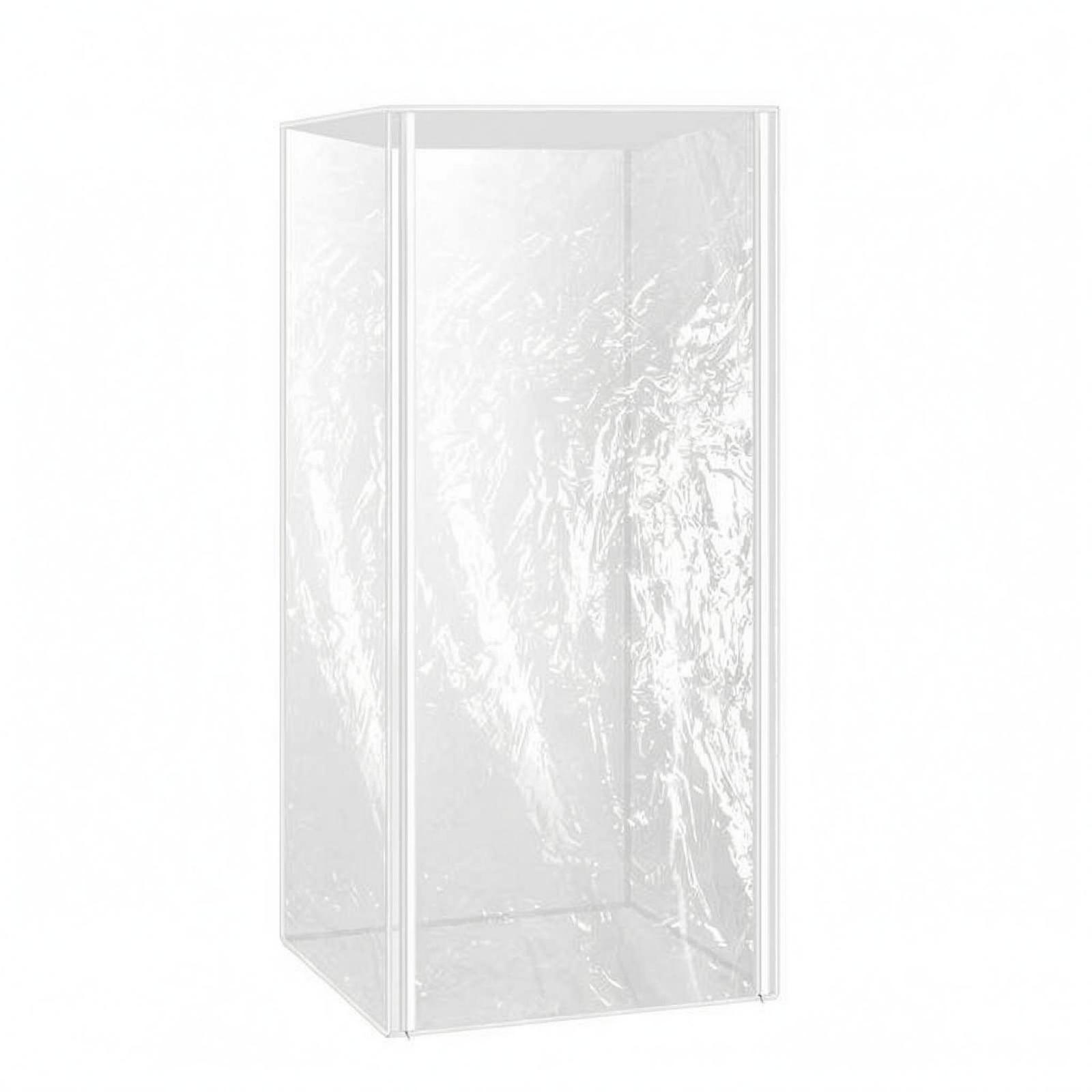 Kitchen Baking Cart - Transparent Tall Baking Tray Rack Cover