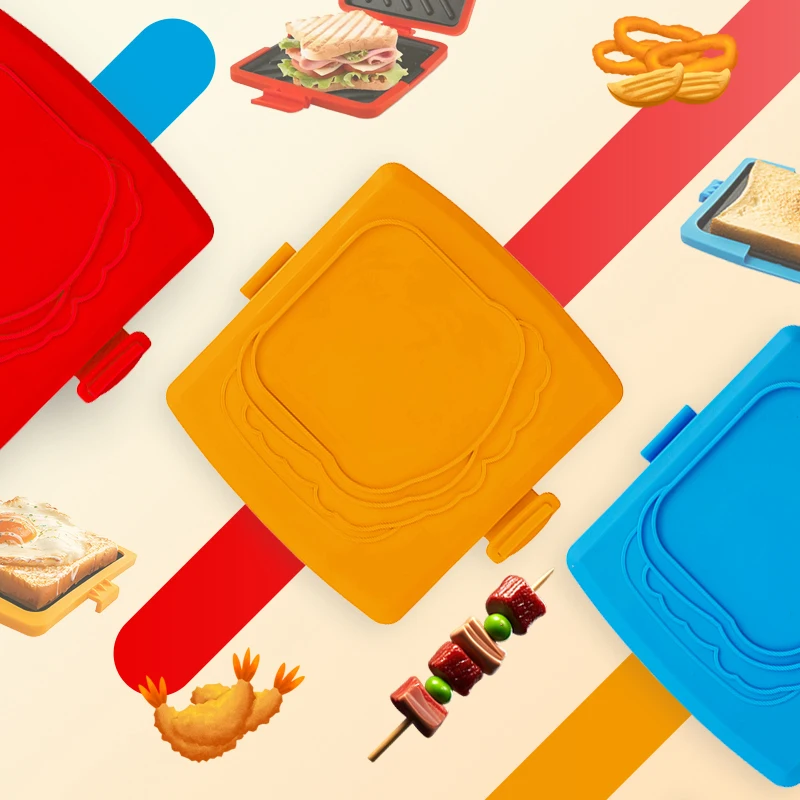 3pack Food Grade Sandwich Toas - Baking Kitchen Set 评论和价格