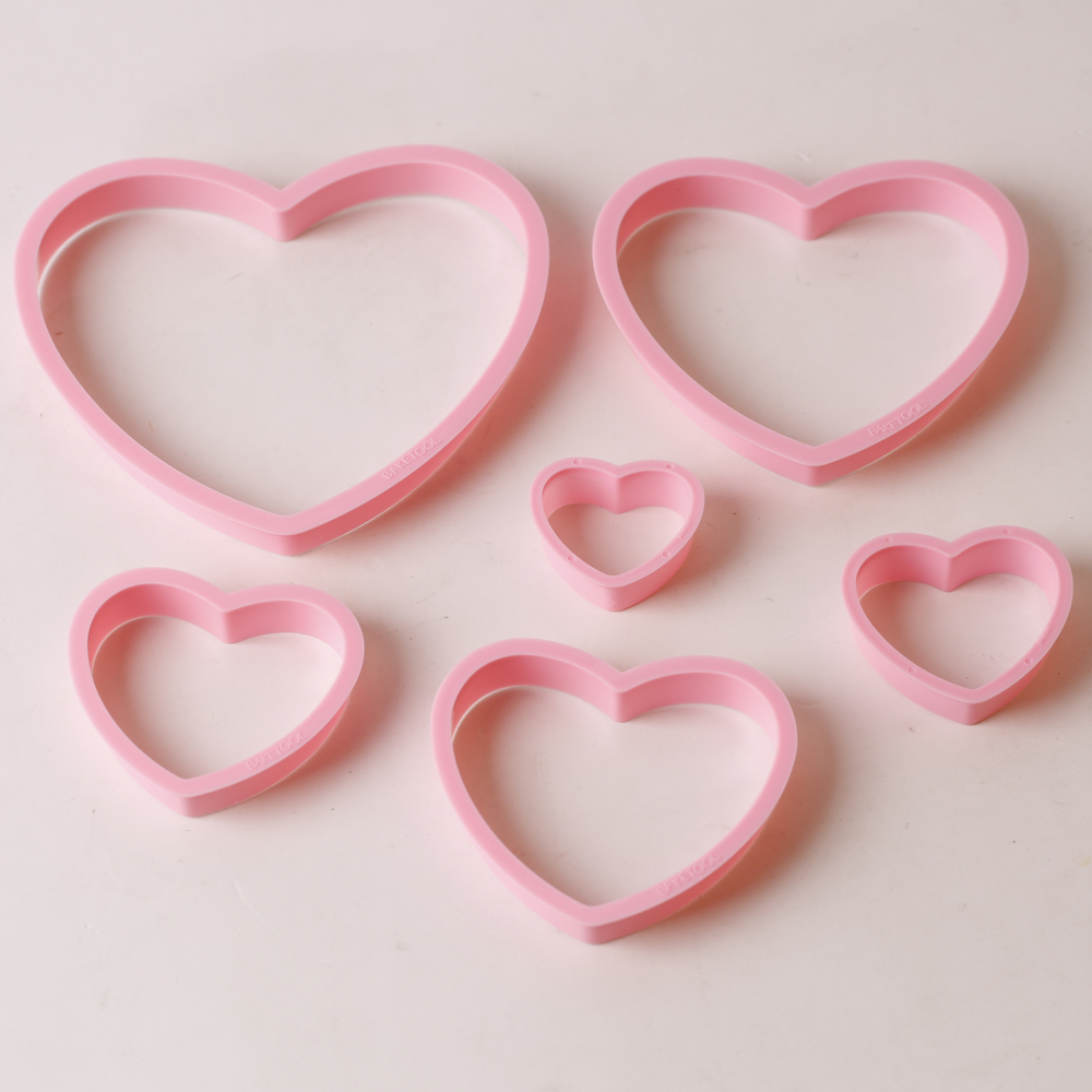1set/3sets Pink Heart Star Flo - Baking Kitchen Set 评论和价格