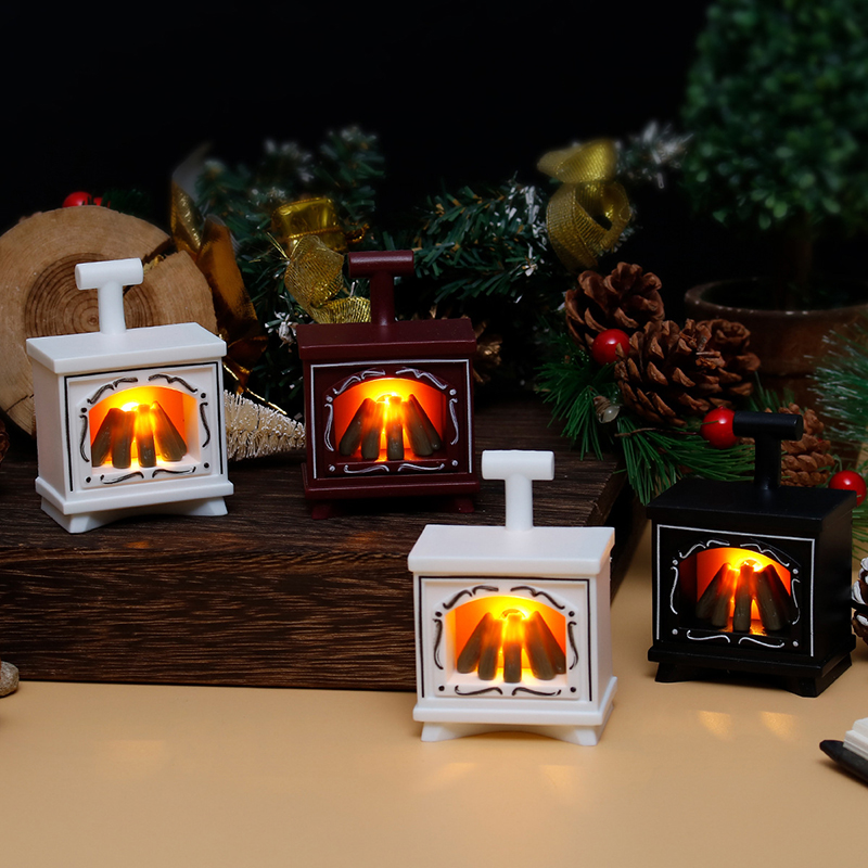 Dollhouse Miniature Fireplace  - Kitchen Uncle 评论和价格