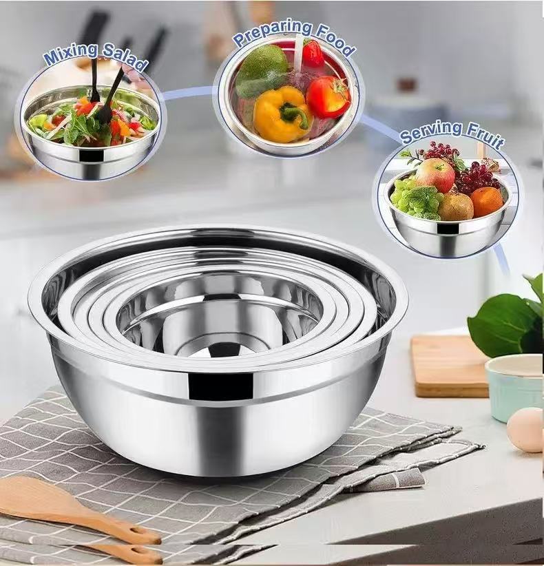 Thickened Stainless Steel Mixi - Baking Kitchen Set 评论和价格