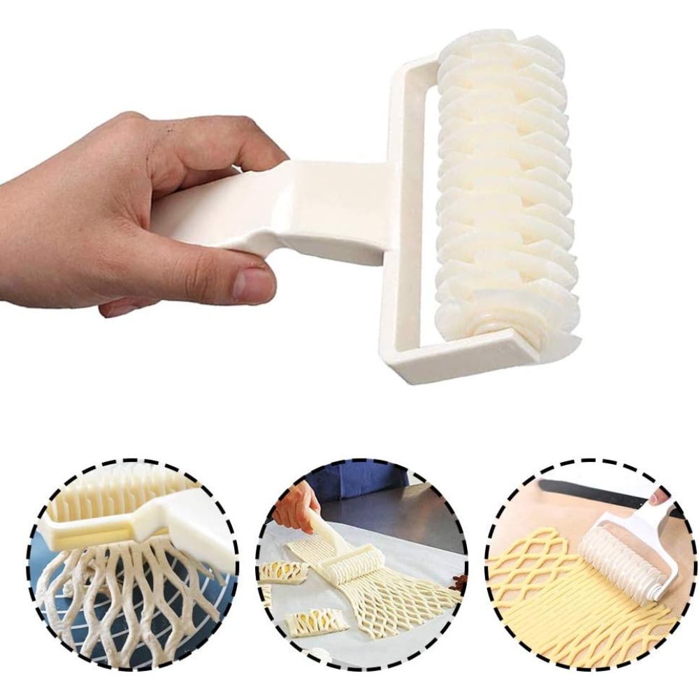 2Pcs Pastry Lattice Roller Cut - Kitchen Roller Baking 评论和价格