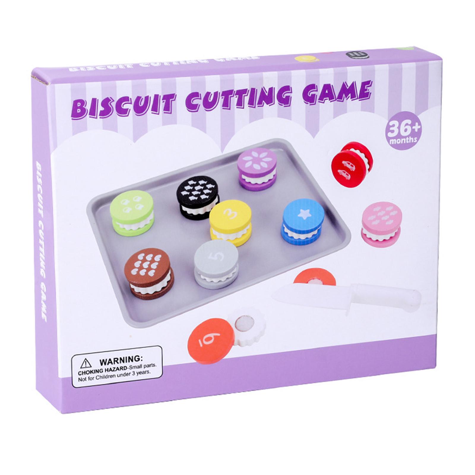 Wooden Toy Food Cookie Playset - Baking Kitchen Set 评论和价格