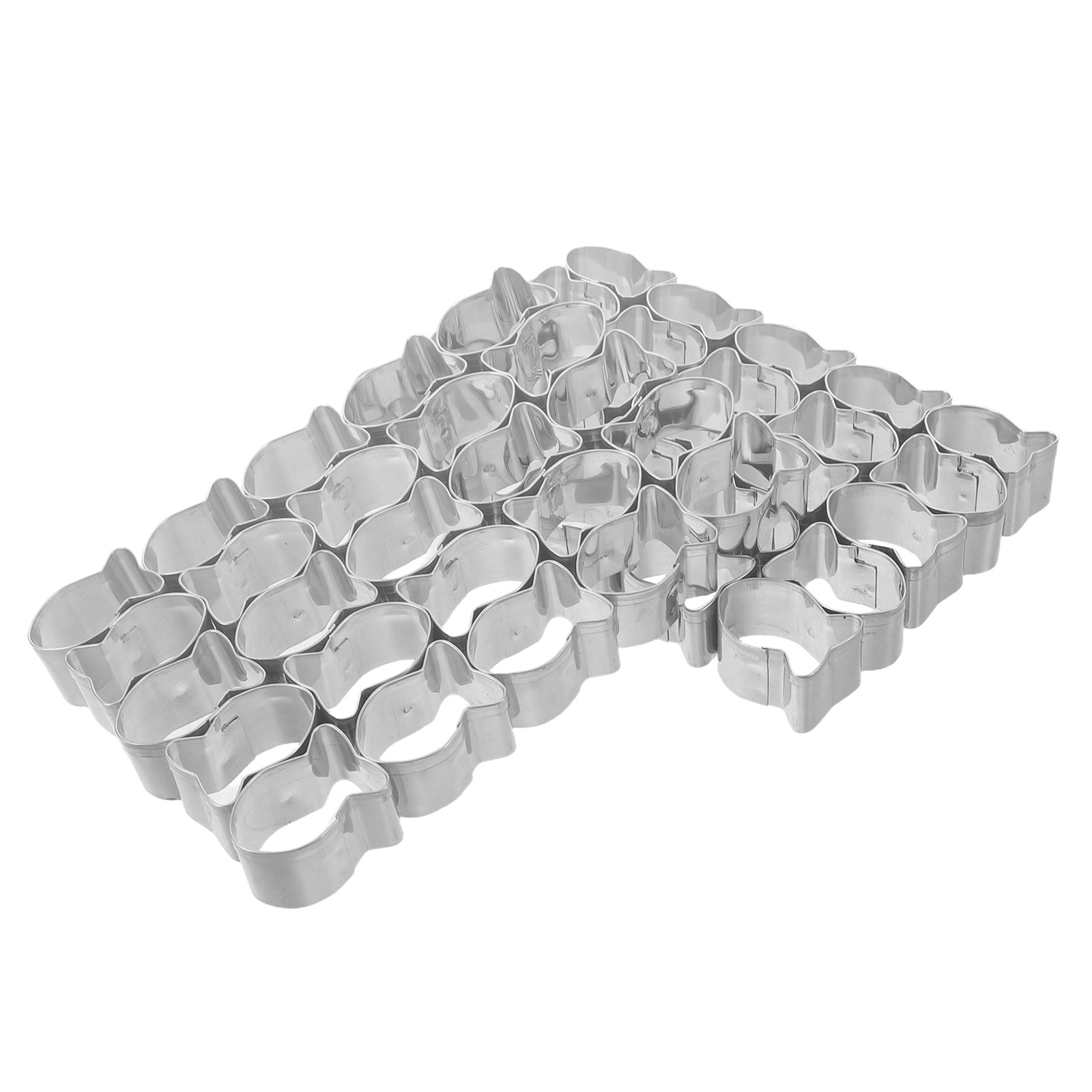 2Pcs Fish Shaped Cookie Cutter - Baking Kitchen Set 评论和价格