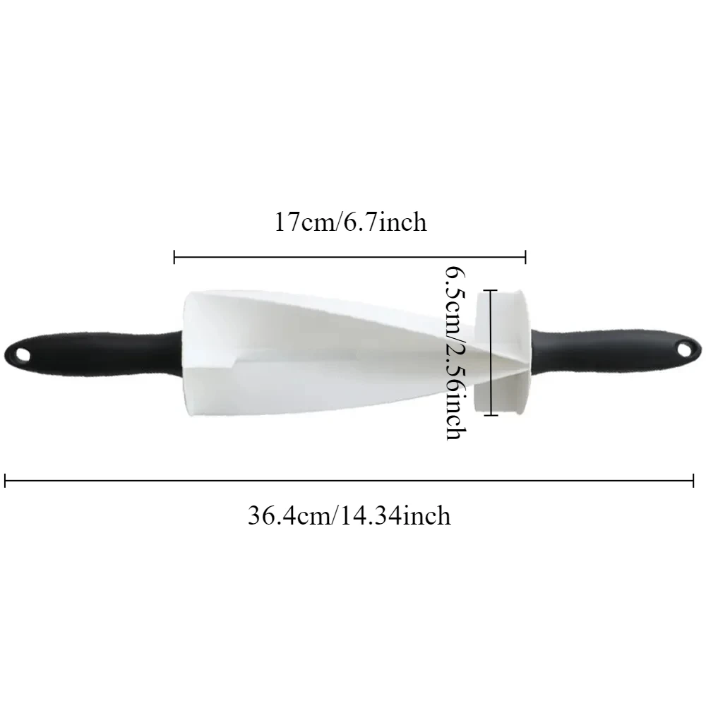 1pc Croissant Dough Cutter Pla - Kitchen Roller Baking 评论和价格