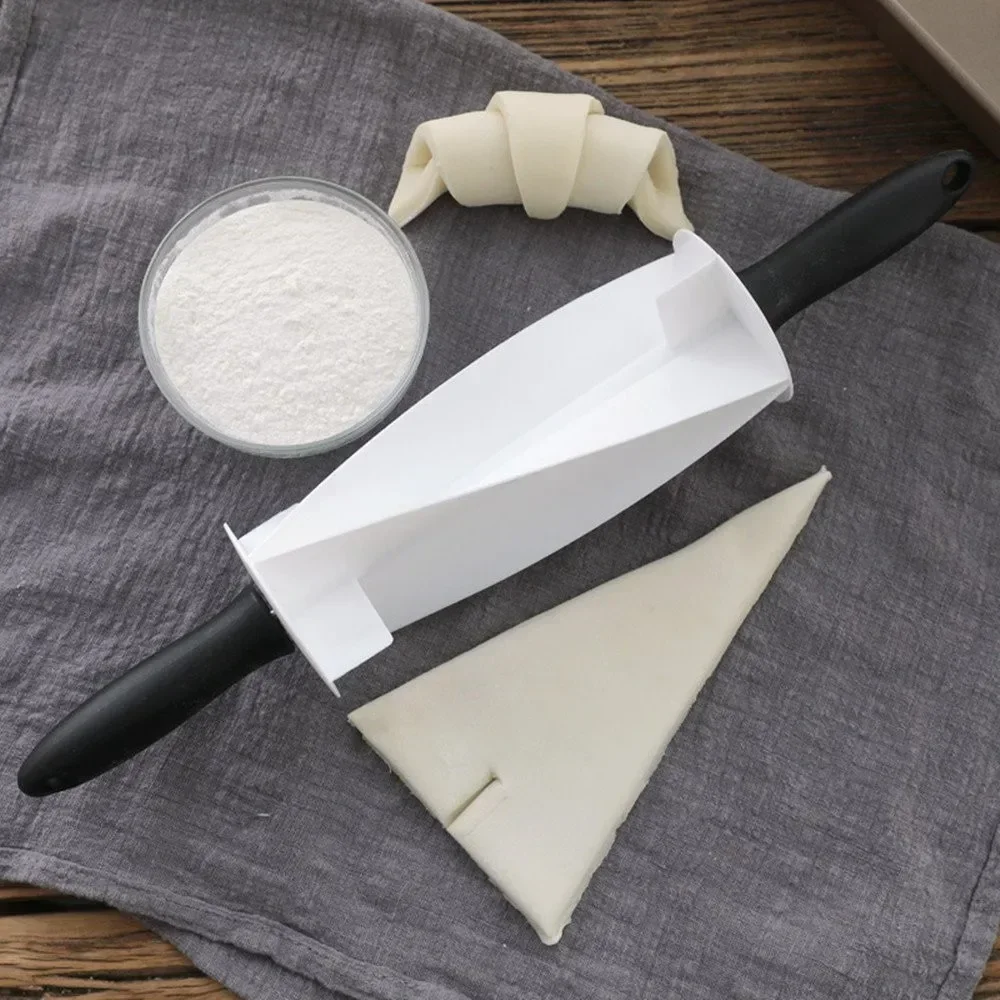 1pc Croissant Dough Cutter Pla - Kitchen Roller Baking 评论和价格
