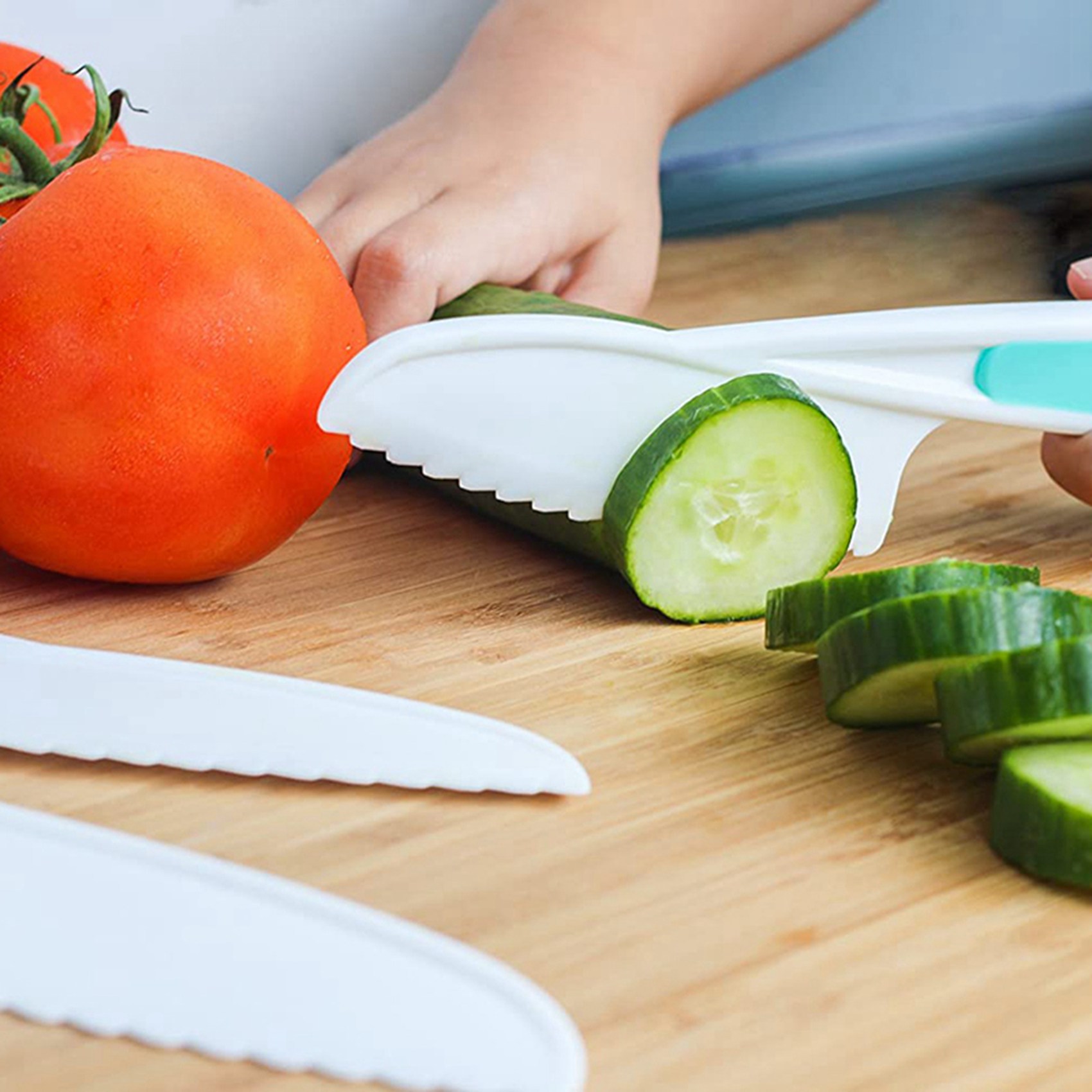 GTBL Knives For Kids 12-Piece  - Kitchen Kids Baking Set 评论和价格