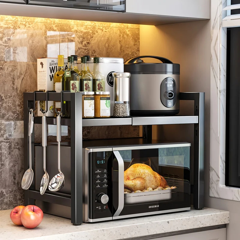 Expandable Microwave Shelf, Mi - Kitchen Baking Rack 评论和价格
