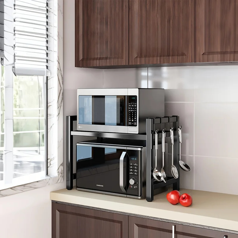 Expandable Microwave Shelf, Mi - Kitchen Baking Rack 评论和价格