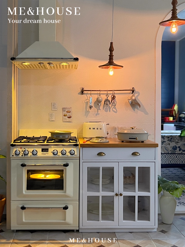 1:6 Doll House Mini Model Furn - Kitchen Uncle 评论和价格