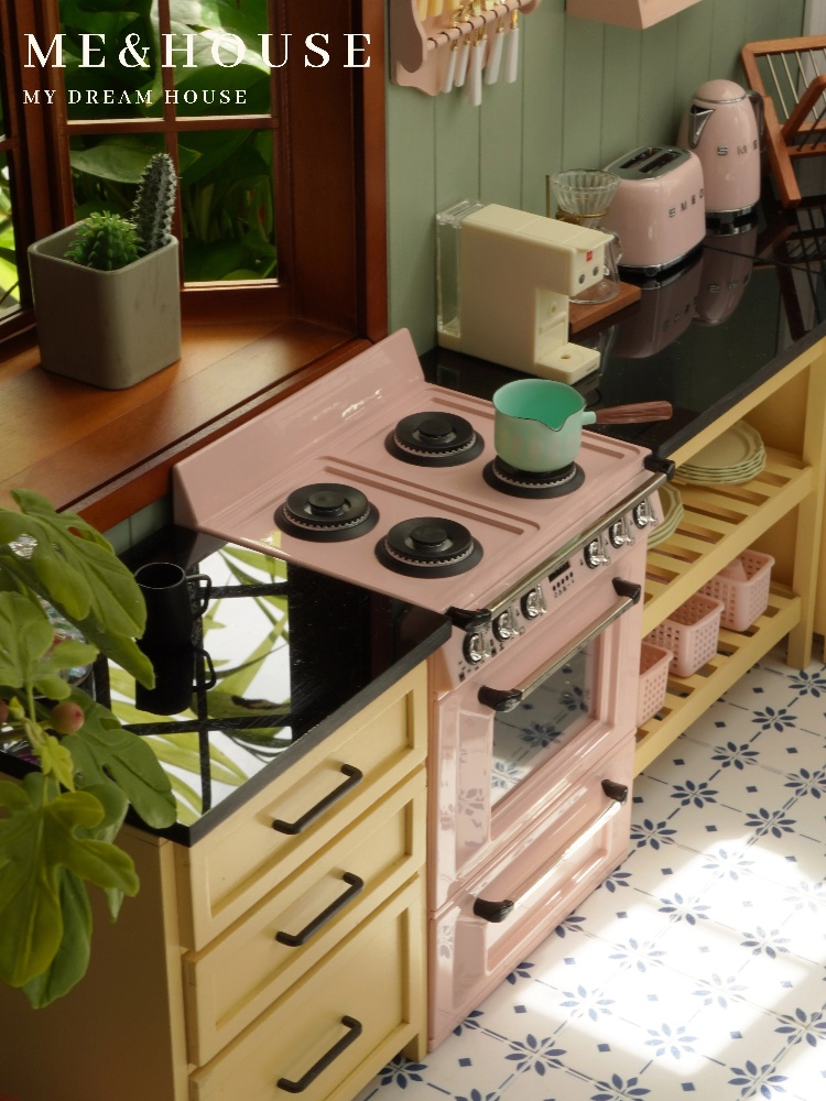 1:6 Doll House Mini Model Furn - Kitchen Uncle 评论和价格