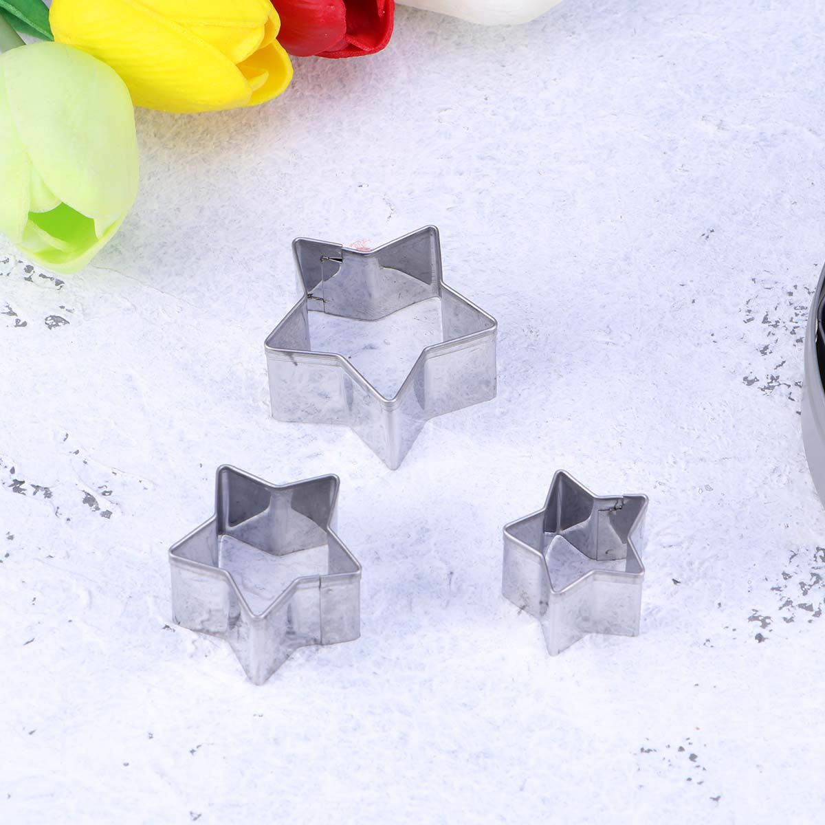 Stainless Steel Cookie Cutters - Baking Kitchen Set 评论和价格