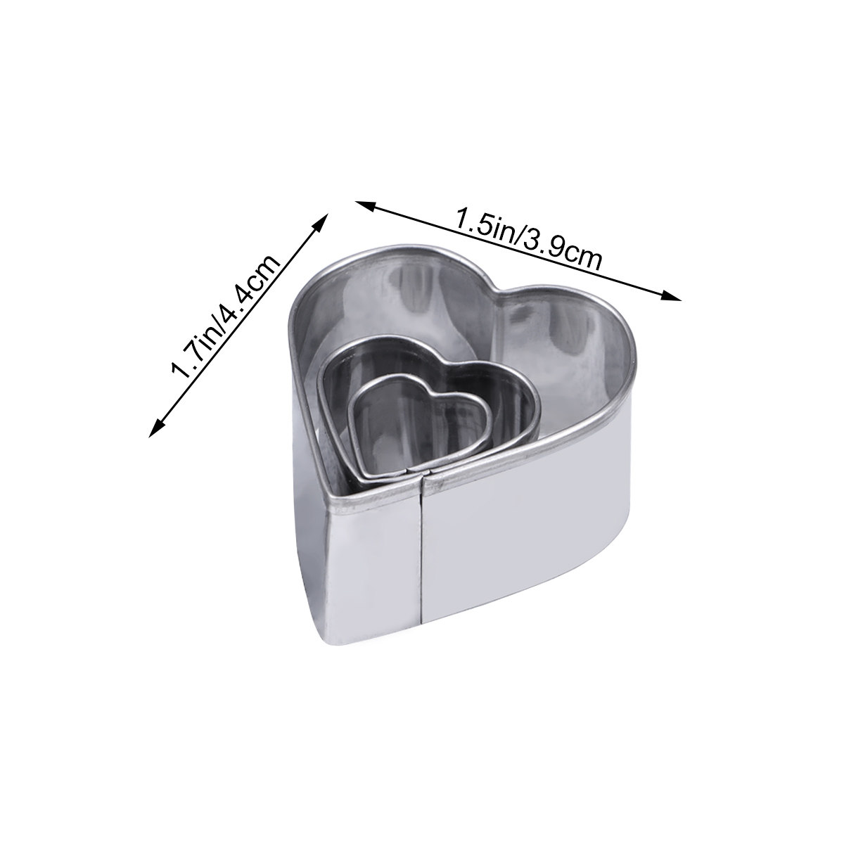 Stainless Steel Cookie Cutters - Baking Kitchen Set 评论和价格