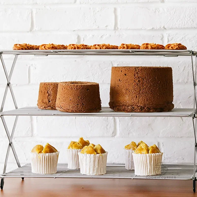 Foldable Multi-Layer Cake Cool - Kitchen Baking Rack 评论和价格