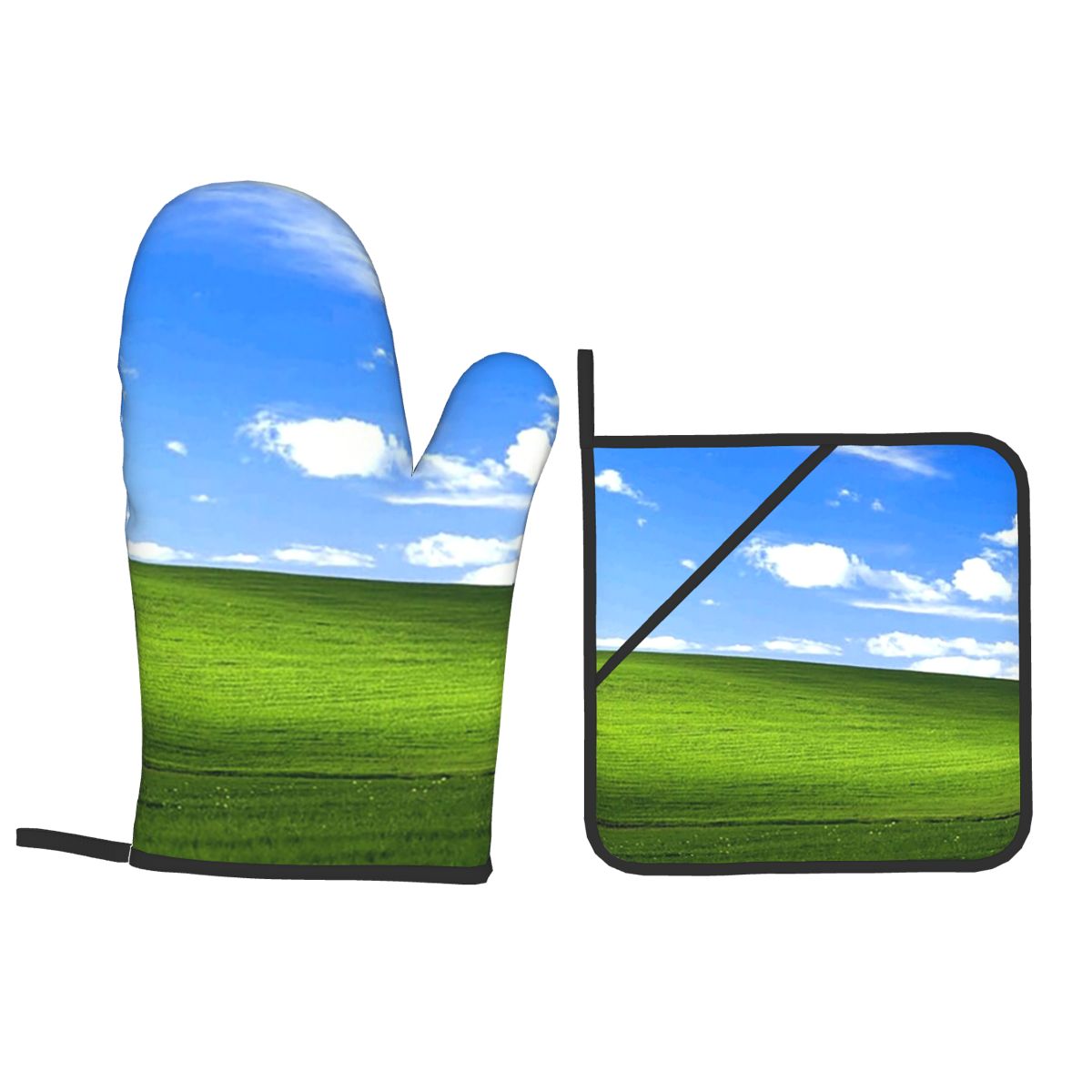 Windows XP Background Oven Mit - Kitchen Baking Background 评论和价格