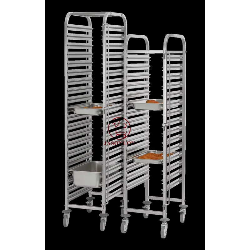 Stainless Steel Heavy-Duty 4-W - Kitchen Baking Cart 评论和价格