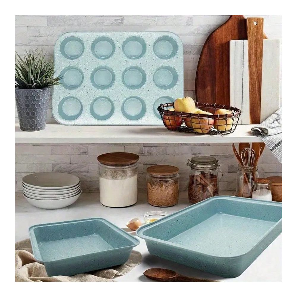 10 Piece Bakeware Set, NonStic - Baking Kitchen Set 评论和价格