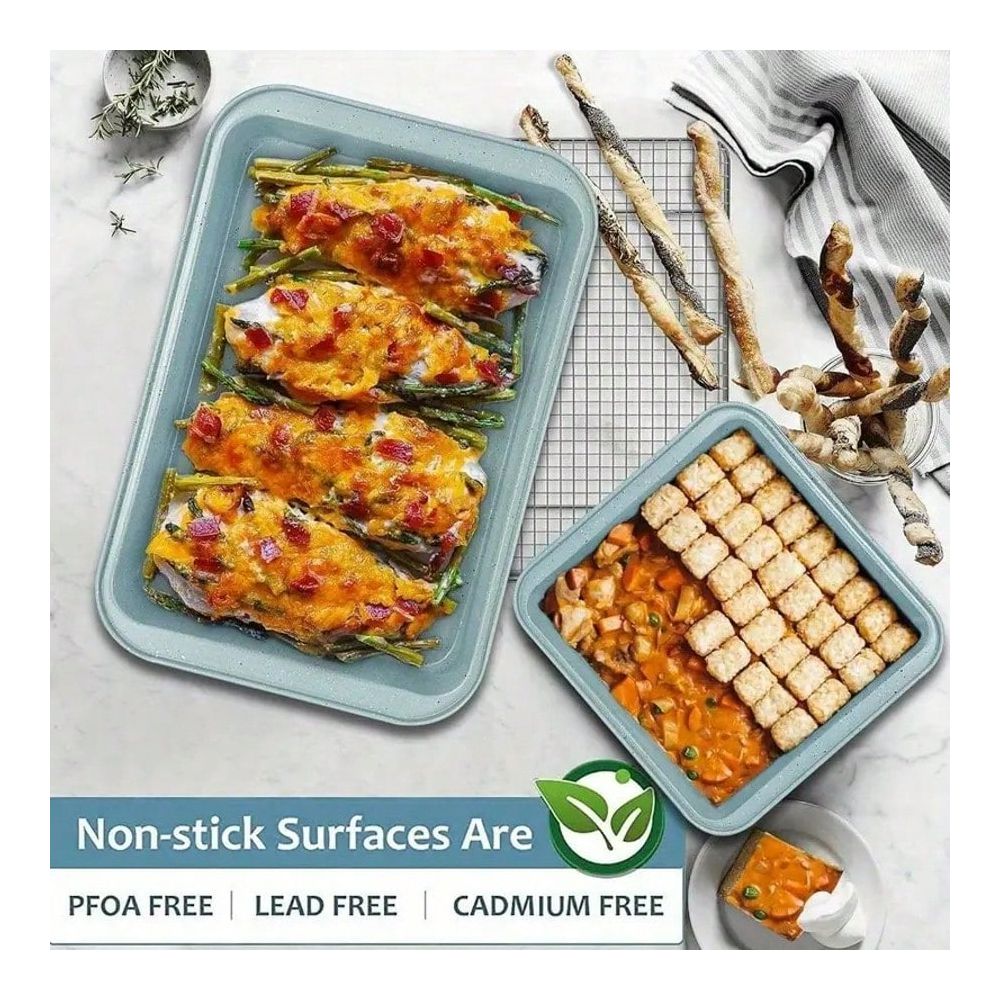 10 Piece Bakeware Set, NonStic - Baking Kitchen Set 评论和价格