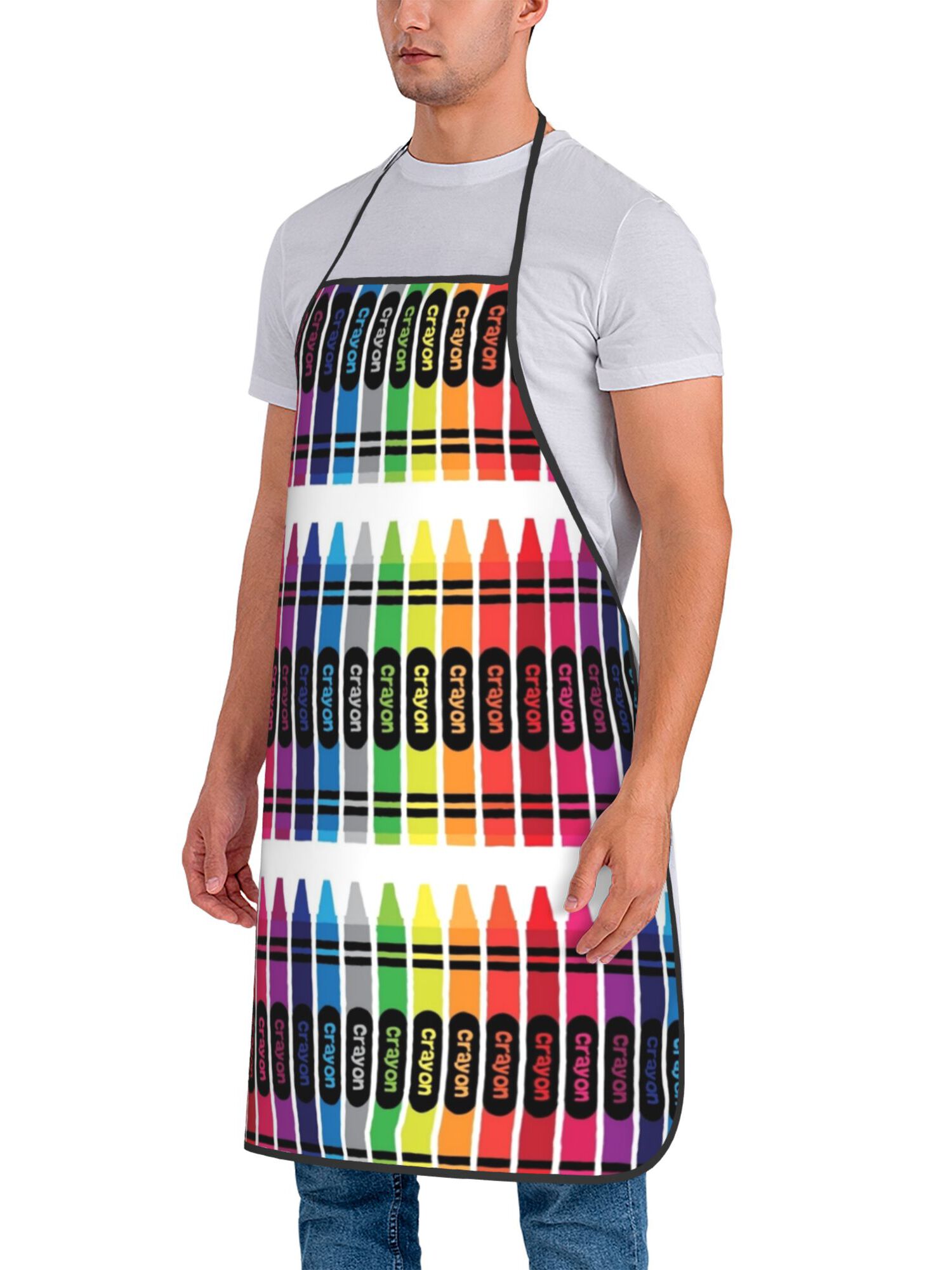 White Background Rainbow Crayo - Kitchen Baking Background 评论和价格