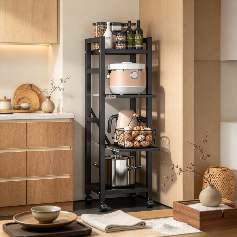 Pull-out Kitchen Rack, Floor P - Kitchen Baking Cart 评论和价格