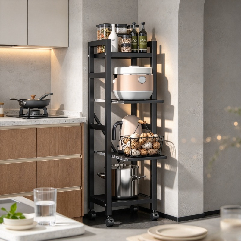 Pull-out Kitchen Rack, Floor P - Kitchen Baking Cart 评论和价格