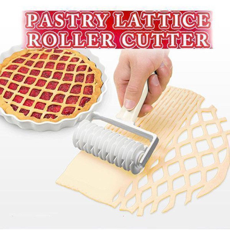 1pc,Pastry Lattice Roller Cutt - Kitchen Roller Baking 评论和价格