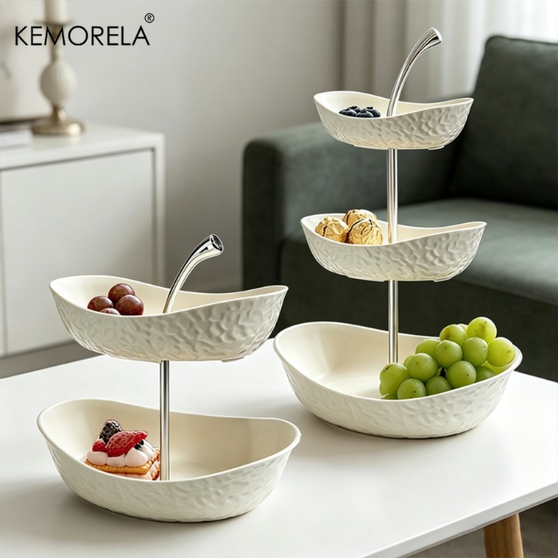 KEMORELA 2/3 Tier Plastic Frui - Kitchen Baking Rack 评论和价格
