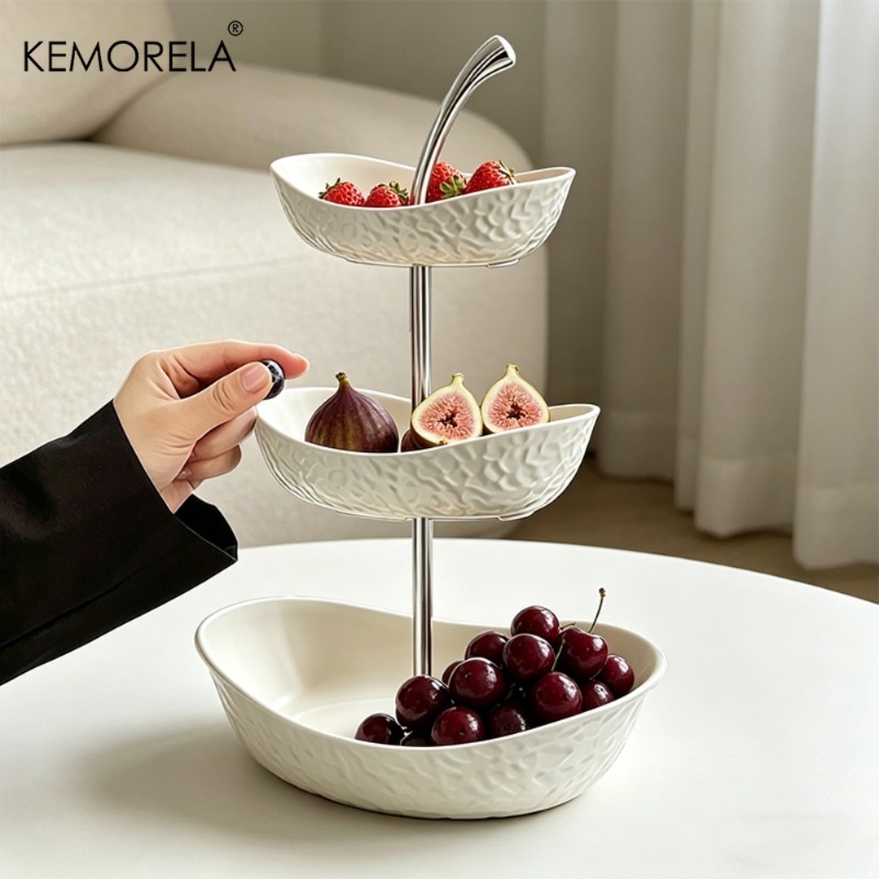 KEMORELA 2/3 Tier Plastic Frui - Kitchen Baking Rack 评论和价格